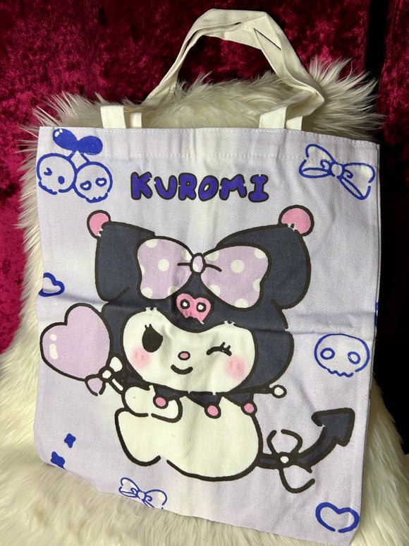 Canvas Tote Bag - Kuromi