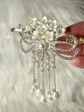 Opulence Hair Clip White