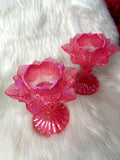 Deluxe Lotus Candle Holders (pair)