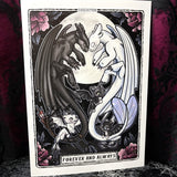 RD Forever & Always A4 Print - Art By Rose Demon