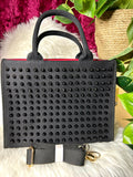 Studded Tote Bag