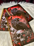 Ravens of the night - Spiral Notebook - Ruled 50 Pages