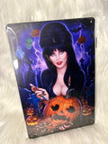 Elvira Halloween - Tin Sign