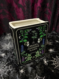 Poisonous Plants Book Shaped Flower Vase