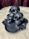 Skull Home Decor Tray - Glow in the dark