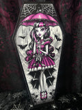 Draculaura - Coffin Cutout - Art By Rose Demon