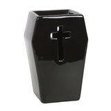 Gothic Black Coffin Halloween Oil Burner