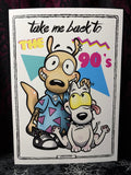 RD Rocko's Modern Life A4 Print - Art By Rose Demon