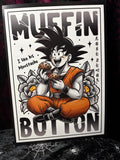 RD Muffin Button A4 Print - Art By Rose Demon