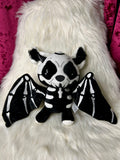 Sky Puppy Plushie (Bat) - white