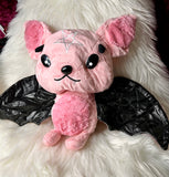 Sky Puppy Plushie (Bat) - small - pink