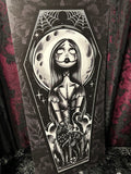 Sally Coffin Scroll - Art By Rose Demon
