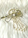 Opulence Hair Clip White