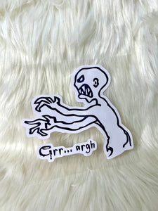 Buffy - Grrr Arrgghh sticker