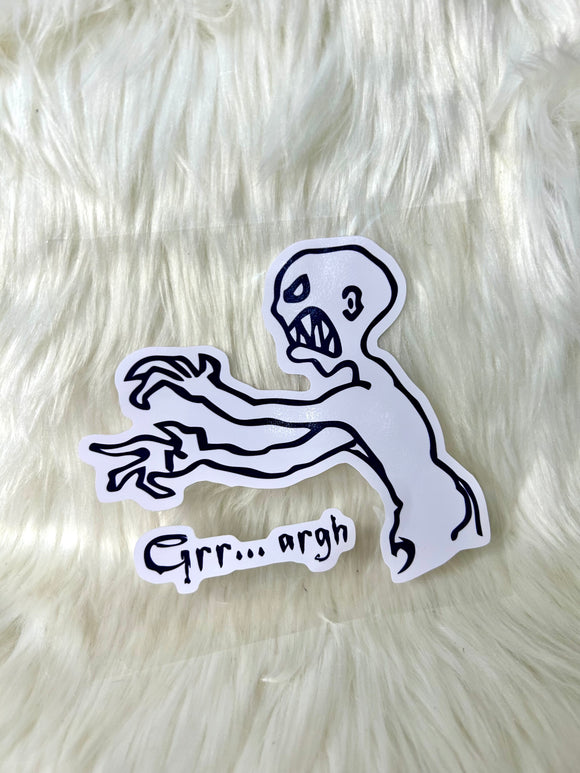 Buffy - Grrr Arrgghh sticker