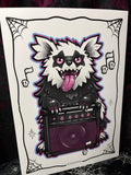 RD Zigzagoon Fanart A4 Print - Art By Rose Demon