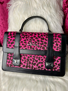 Star Struck - Bettie Bag - Pink Leopard