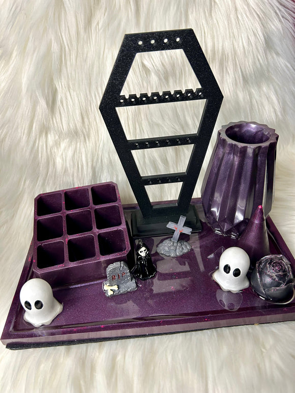 Deluxe Caddy Midi - with mini graveyard ghost garden