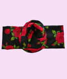 TSDC Betty Boo Band - Red Roses on Black