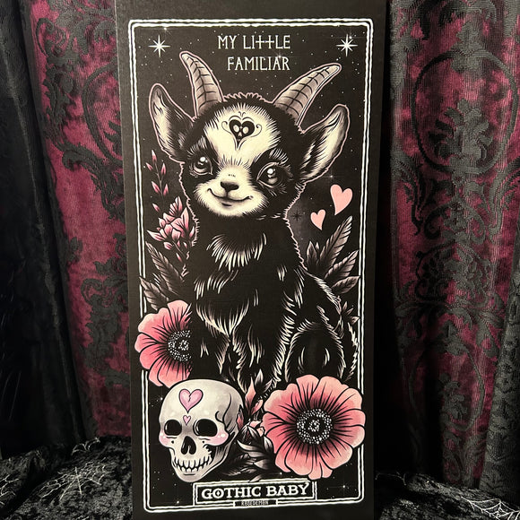 Gothic Baby Scroll - Art By Rose Demon