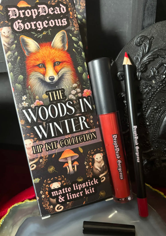 Drop Dead Gorgeous - BIG BAD WOLF - Liquid Lip and Liner Kit