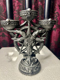 Baphomet's Radiance Candelabra 46cm