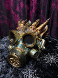 Dragon with Steampunk Mask 20 x 15cm