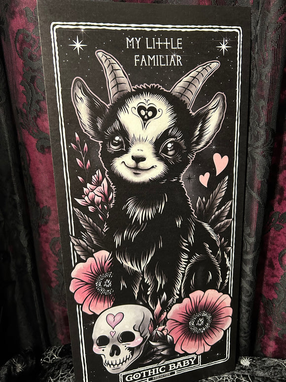 Gothic Baby Scroll - Art By Rose Demon