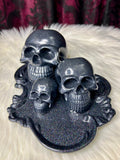 Skull Home Decor Tray - Glow in the dark