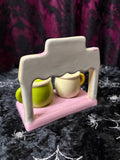 Salt & Pepper Shaker Set - Kawaii Latte (ceramic) in gift box
