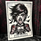 The Fighter A4 Print - Art By Rose Demon