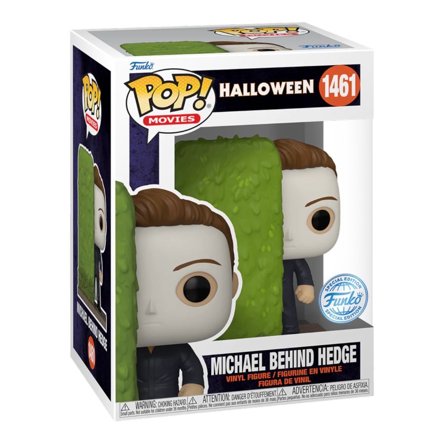 BIG APOLLO HALLOWEEN ver 展示品 Halloween - Michael Myers w/hedge - Pop Vinyl – Deluxe