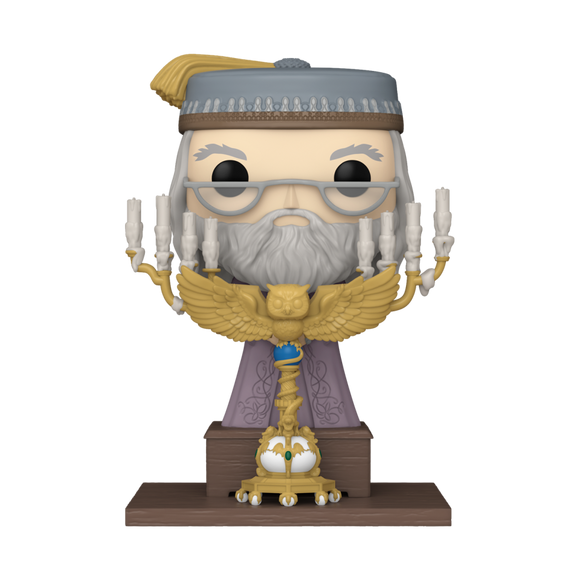 Harry Potter - Dumbledore with Podium Pop! Deluxe