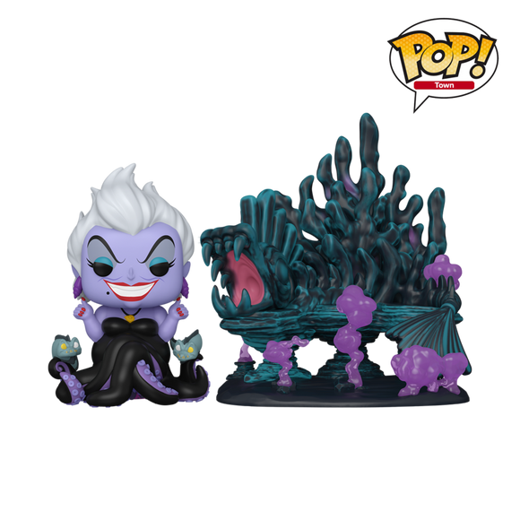 Disney Villains - Ursula & Ursula's Lair Pop! Town