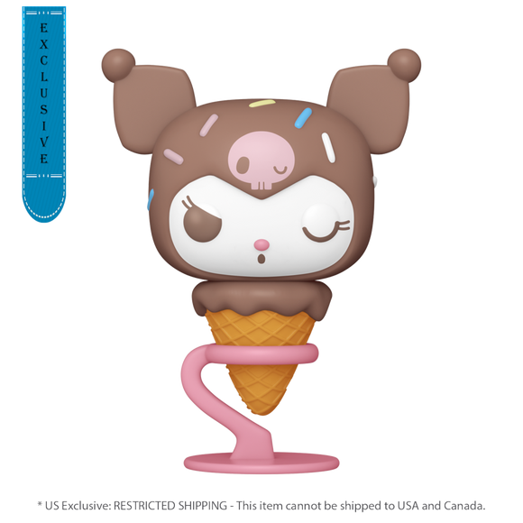 Hello Kitty - Kuromi (Ice Cream Cone) - US Exclusive - Pop! Vinyl