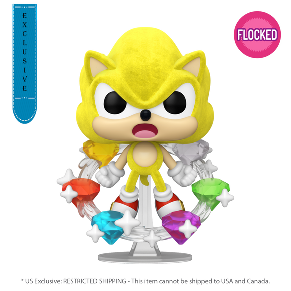 Sonic The Hedgehog - Super Sonic with Emeralds US Exclusive Pop! Vinyl