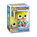 Sonic The Hedgehog - Super Sonic with Emeralds US Exclusive Pop! Vinyl
