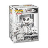 Looney Tunes: Sketched - Sylvester & Tweety Pop! Vinyl