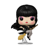 Elvira: Mistress of the Dark - Elvira (with broom) Pop! Vinyl