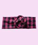 TSDC Betty Boo Band - Black & Hot Pink Gingham