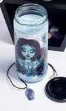 Sally Nightshade Coffin Candle with Pendant - Drop Dead Gorgeous