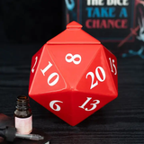 D20 Gaming Dice Shaped Ceramic Oil Burner