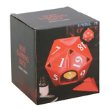 D20 Gaming Dice Shaped Ceramic Oil Burner