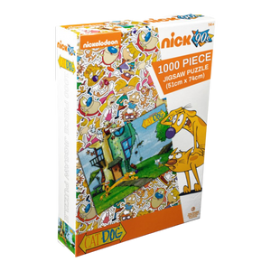 CatDog - Yard 1000pc Jigsaw Puzzle
