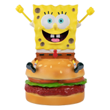 Spongebob Squarepants - Spongebob on Hamburger Resin Statue