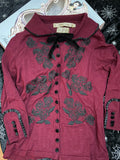 Closet Clearance - Wheels and Dollbaby - Dita Von Teese Cardigan Burgundy 16