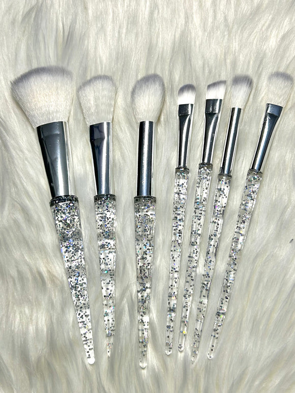 Soft Makeup Brush Set - 7 pcs
