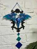 Home Decor - Raven Winged wall hangers (pair) Glow In The Dark