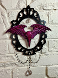 Home Decor - Raven Winged wall hanger