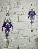 Home Decor - Victorian aesthetic wall hangers (pair)